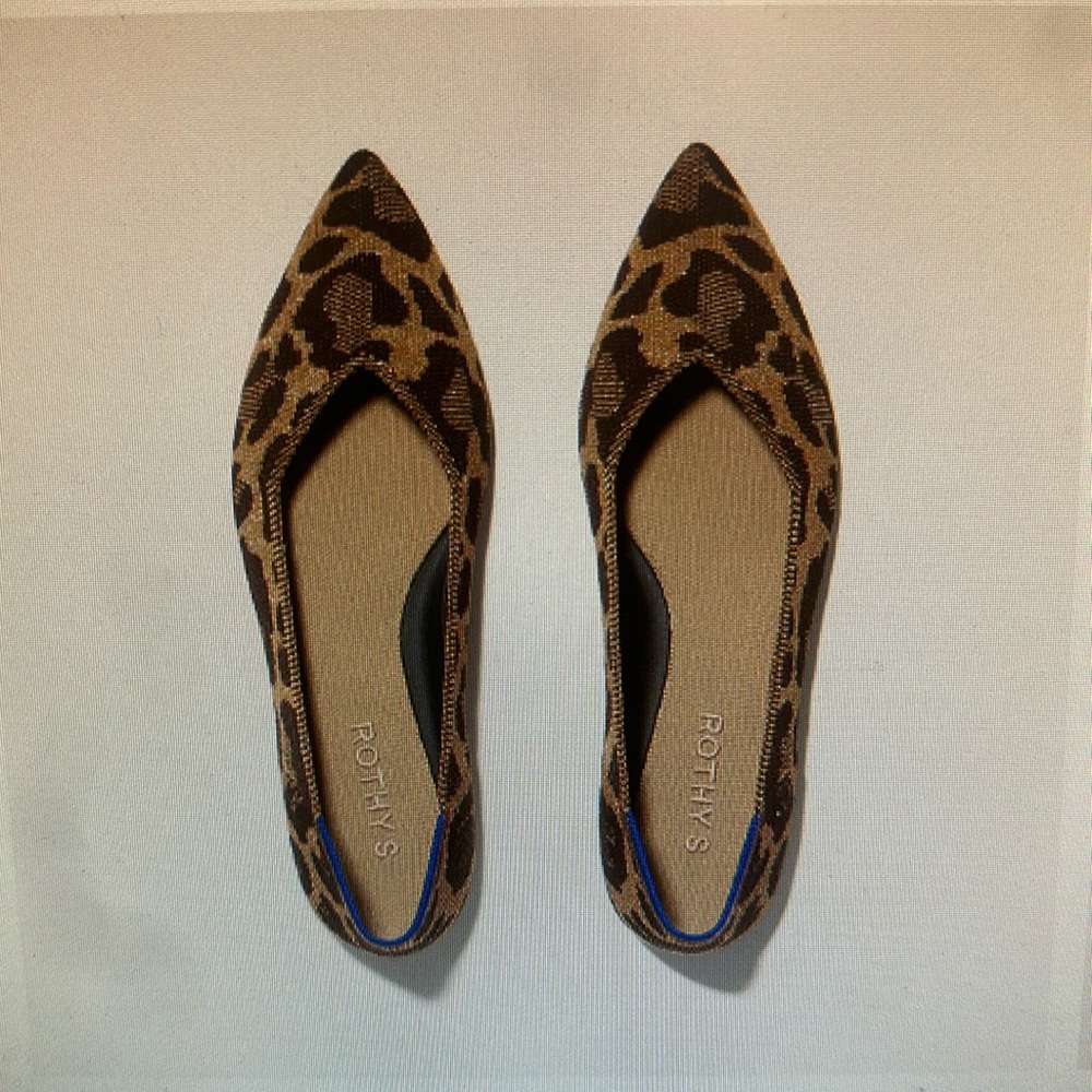 Rothy’s The Point II - Metallic Cat - Size 10